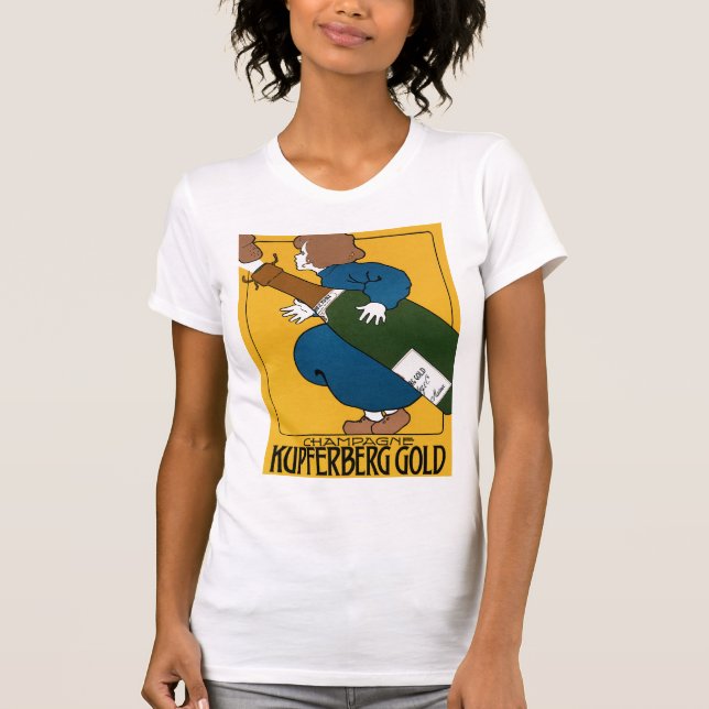 Camiseta Oro de Champán Kupferberg (Anverso)