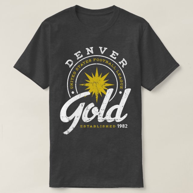 Camiseta Oro de Denver (Diseño del anverso)