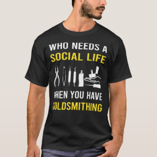 Camiseta Oro de la vida social Orfebre