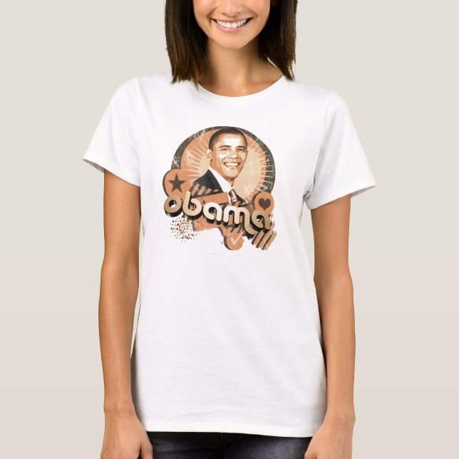 Camiseta Oro de Obama (Anverso)