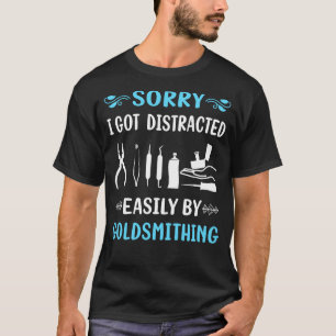 Camiseta Oro de orfebrería distraída