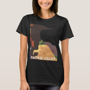 Camiseta Oro de puesta de sol del Pacific Crest Trail