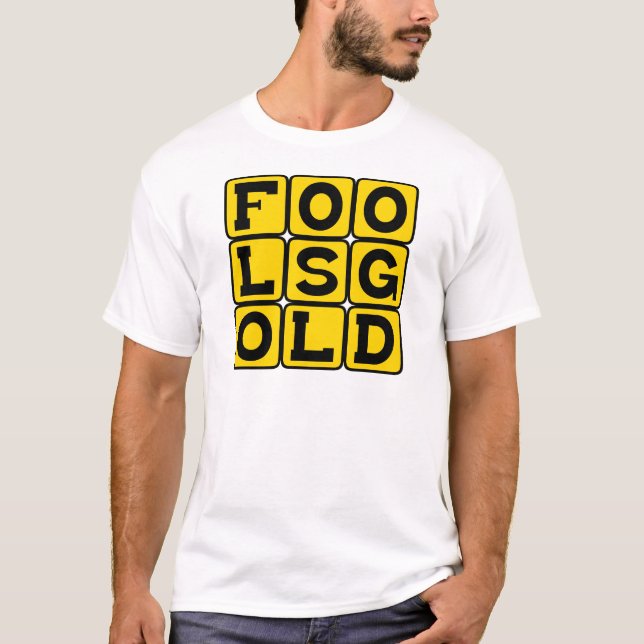 Camiseta Oro de Tonto, Mineral Feldespato (Anverso)