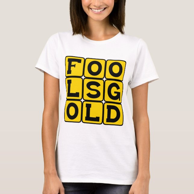 Camiseta Oro de Tonto, Mineral Feldespato (Anverso)