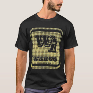 Camiseta Oro de Webco BMX en negro