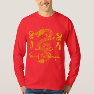 Camiseta Oro del Año del Dragón