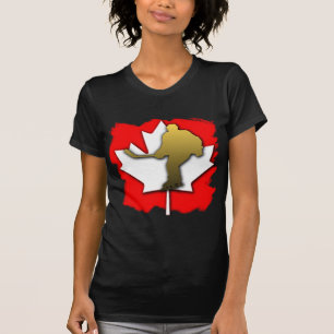 Camiseta Oro del hockey de Canadá