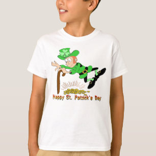 Camiseta Oro del Leprechaun del día de St Patrick