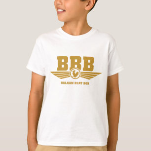 Camiseta Oro del logotipo de BBB