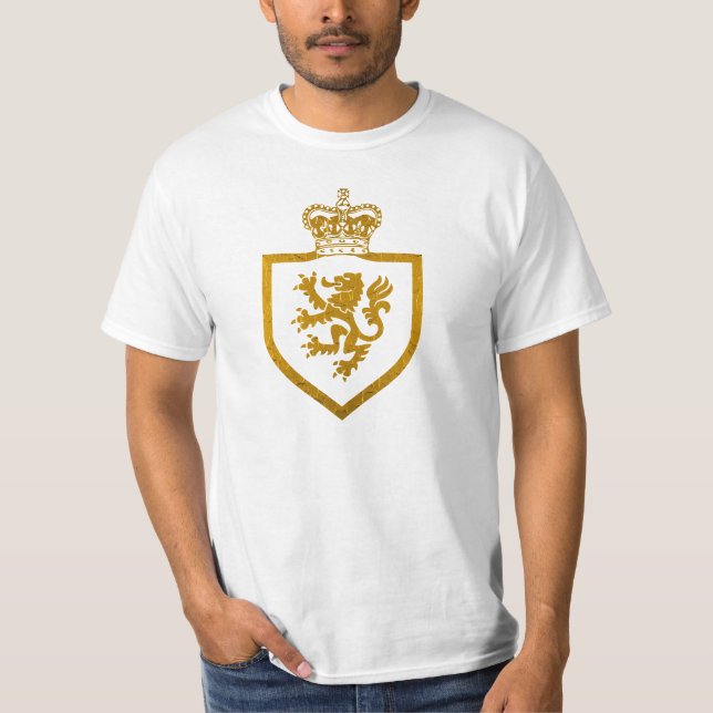 Camiseta Oro del rey del león (Anverso)