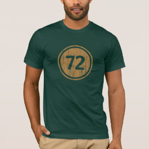 Camiseta oro del vintage #72