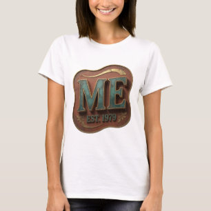 Camiseta Oro Dinámico ME EST 1979 Motivo Artístico