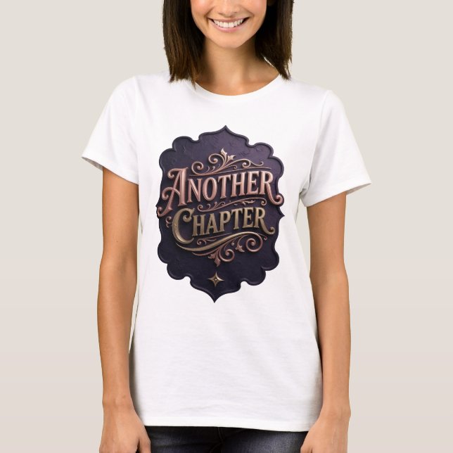 Camiseta Oro Edgy OTRO CAPÍTULO Diseño Personalizado (Anverso)
