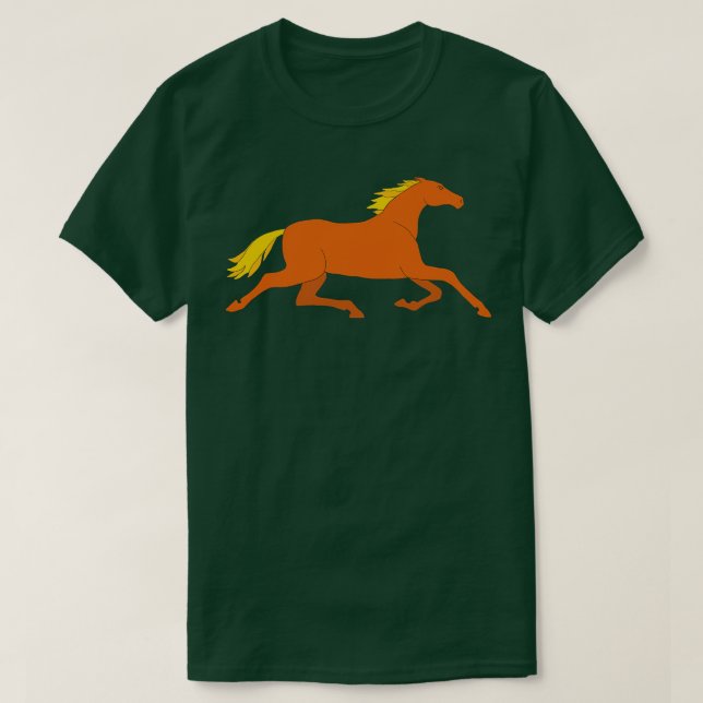 Camiseta Oro equino (Diseño del anverso)