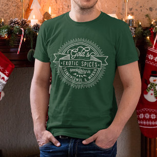 Camiseta Oro, Frankincense y Myrh Vintage Logo
