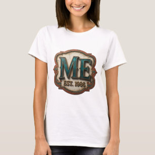 Camiseta Oro Fresco ME EST 1986 Diseño Personalizado