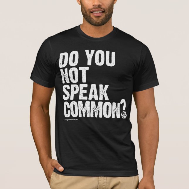 Camiseta ORO: ¿Hola? (Anverso)