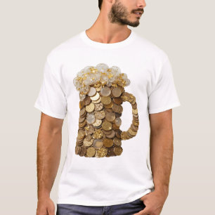 Camiseta Oro Impactante DISEÑO PERSONALIZADO GILDED CHEERS