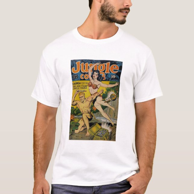 Camiseta Oro - Joya - Jungla - Rey de la Selva (Anverso)