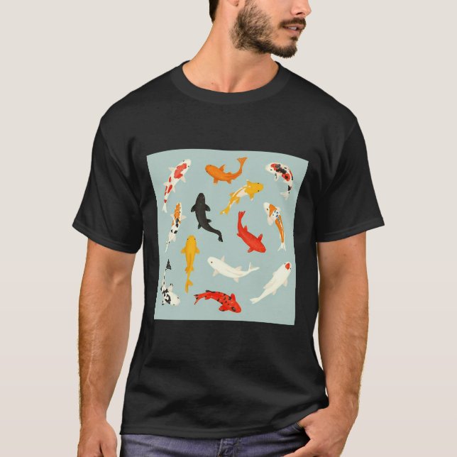 Camiseta Oro Koi Fish (Anverso)