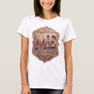 Camiseta Oro Limpio ME EST 1974 Diseño Personalizado