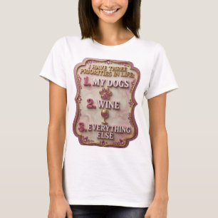 Camiseta Oro Limpio MI PERRO VINO TODO LO DEMÁS