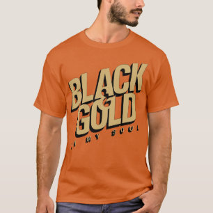 Camiseta Oro Negro En Mi Alma TShirt