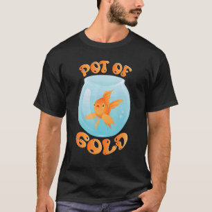 Camiseta Oro Oro Pescado Acuario Acuático