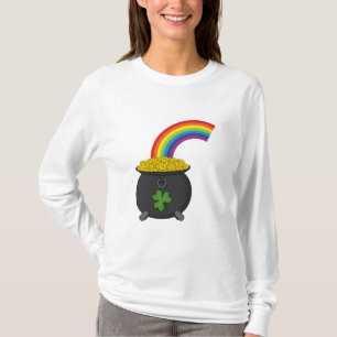 Camiseta Oro Personalizado arcoiris