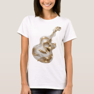 Camiseta Oro que llama la atención Diseño de cita de GUITAR