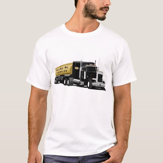Camiseta Oro semi negro (Anverso)