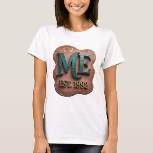 Camiseta Oro Sharp ME EST 1992 Diseño Moderno
