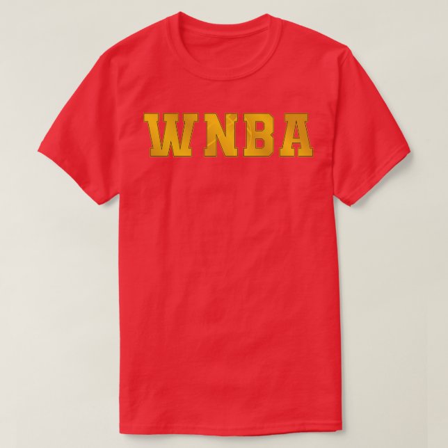 Camiseta Oro WNBA 3 (Diseño del anverso)
