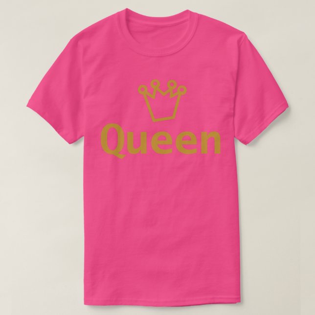 Camiseta Oro y corona (Diseño del anverso)