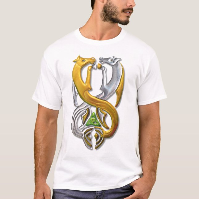 Camiseta Oro y plata de Kelpie (Anverso)