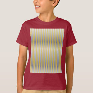 Camiseta Oro y plata (franjas)