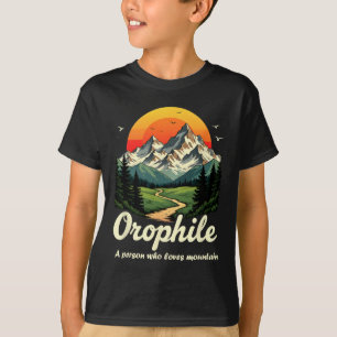 Camiseta Orofilia Al Aire Libre Significado Montaña Lover R