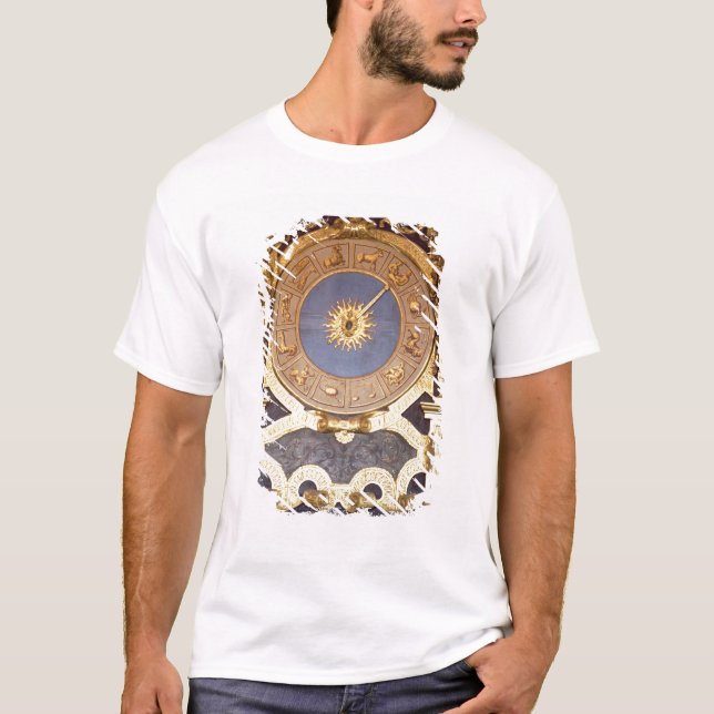 Camiseta Orologio Zodicale (reloj del zodiaco) (fresco y (Anverso)