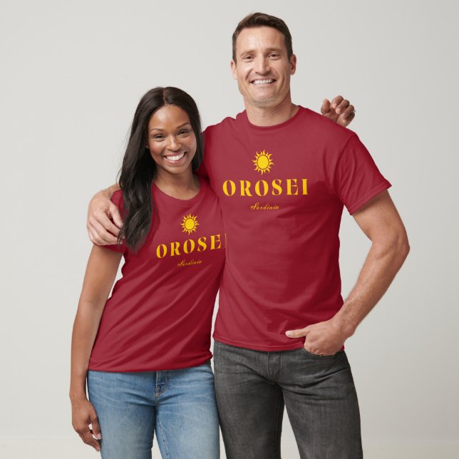 Camiseta Orosei Cerdeña Sol  (Unisexo)