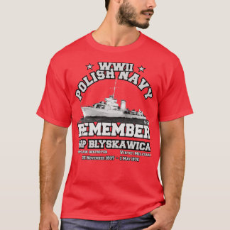 Camiseta ORP Blyskawica H34 Armada polaca