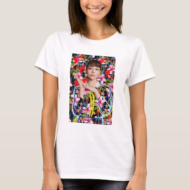 Camiseta Orphan Black | Alison - Patrón floral (Anverso)