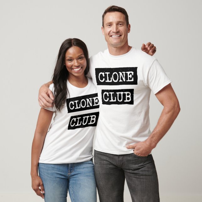 Camiseta Orphan Black | Clonar tipografía de club (Unisexo)