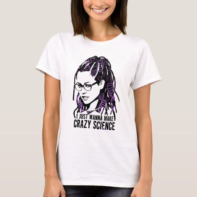 Camiseta Orphan Black | Cosima - Crazy Science (Anverso)