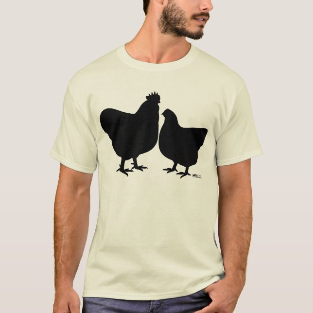 Camiseta Orpington Silhouette (Anverso)