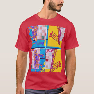 Camiseta Orquesta de Jazz Fantástica Bauhaus Notas Musicale