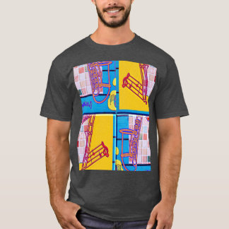 Camiseta Orquesta de Jazz Fantástico Bauhaus Notas Musicale