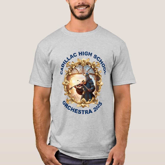 Camiseta Orquesta de la Escuela Secundaria Cadillac 2025 (Anverso)