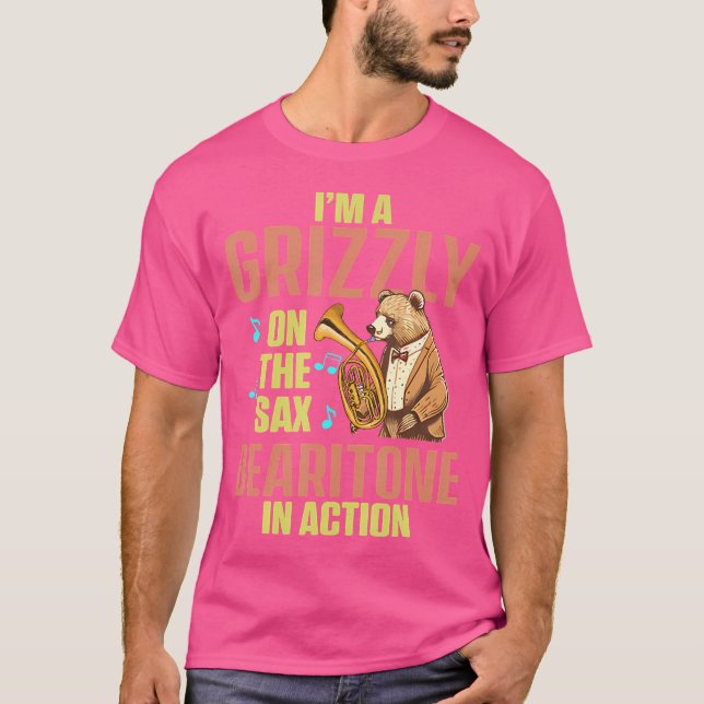 Camiseta Orquesta musical Bearitone Bear Baritone Brass (Anverso)