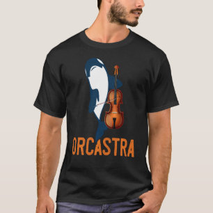 Camiseta Orquesta Pun Orchestra Orca Whale Swea