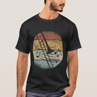 Camiseta Orquesta trombonista musical nota trombón